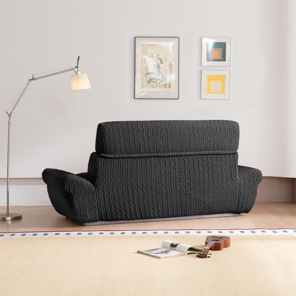 79.5'' Loveseat Sofa, Ultra-High Backrest Design, 2 Seater Boneless Sofa, Comfy Upholstered Sofa Couch, Modern Leisure Living Room Sofa