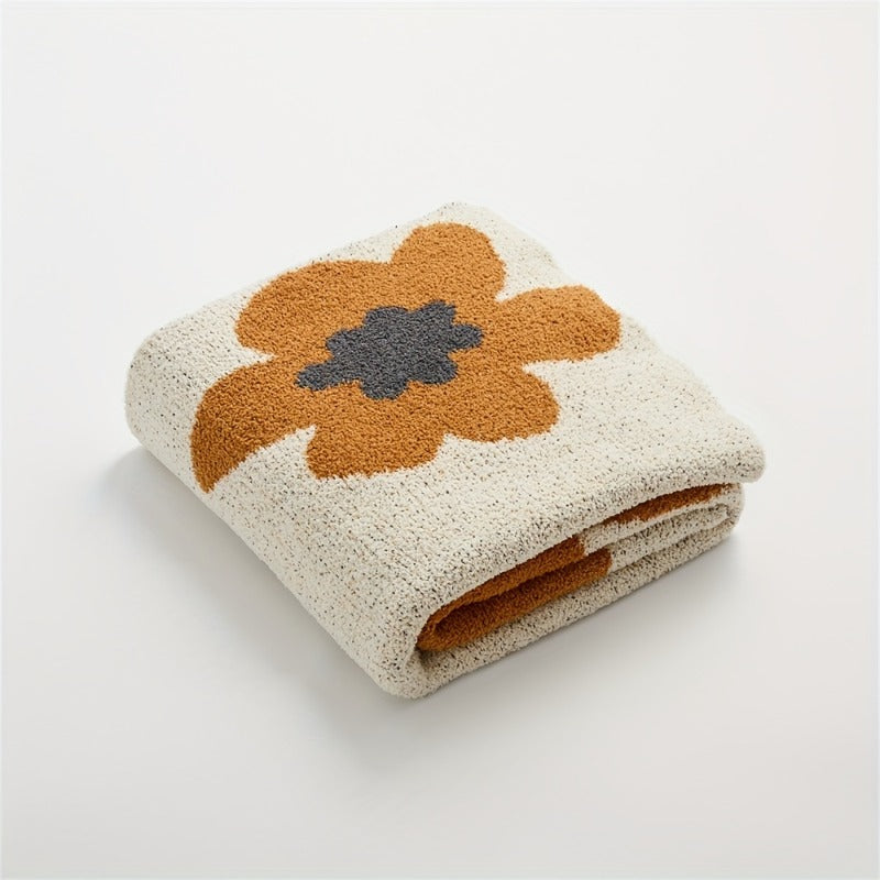 Single-User Ultra-Soft Nordic Blanket Suitable for - Cozy Imitation Bedspread, Sofa & Air Conditioner, Machine Washable Warm Nap Blanket