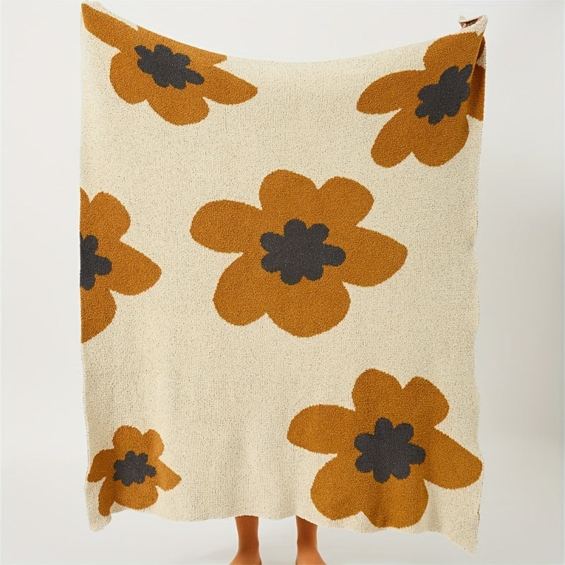 Single-User Ultra-Soft Nordic Blanket Suitable for - Cozy Imitation Bedspread, Sofa & Air Conditioner, Machine Washable Warm Nap Blanket